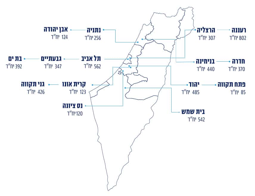 מפת התחדשות עירונית